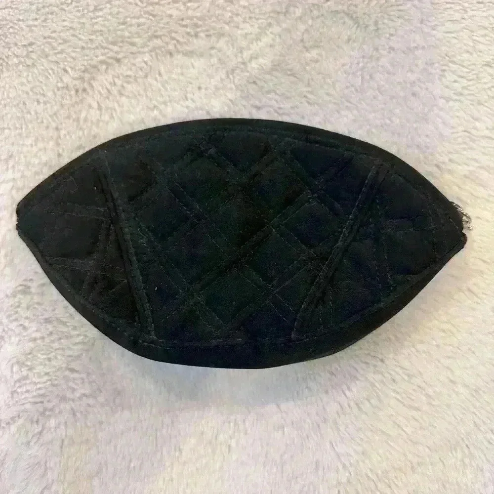 Vera Bradley Quilted Crescent Cosmetic Pouch 9x4x1.5